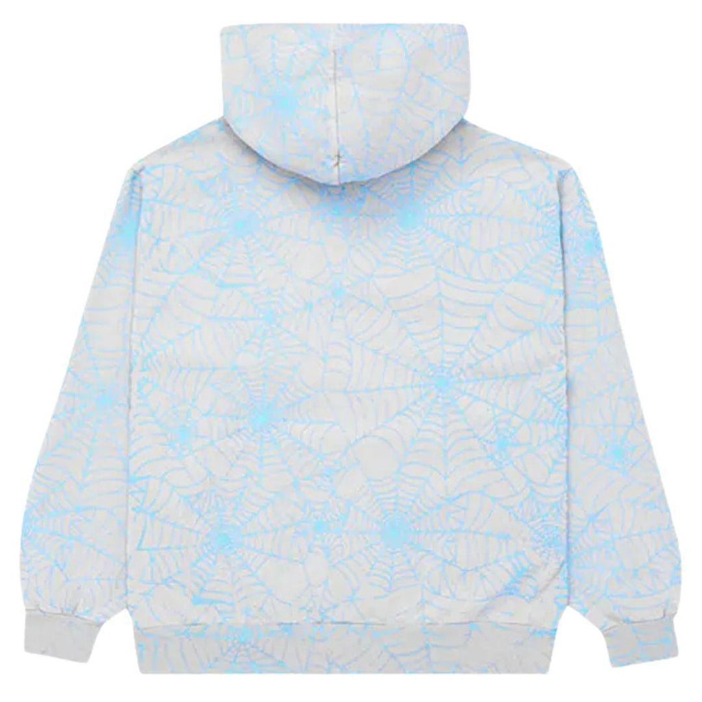 SP5DER AOP WEB HOODIE HEATHER GREY
