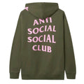 ANTI SOCIAL SOCIAL CLUB X UNDEFEATED CLUB HOODIE OLIVE