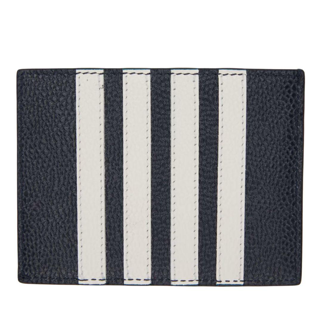 THOM BROWNE 4 BAR CARD HOLDER NAVY