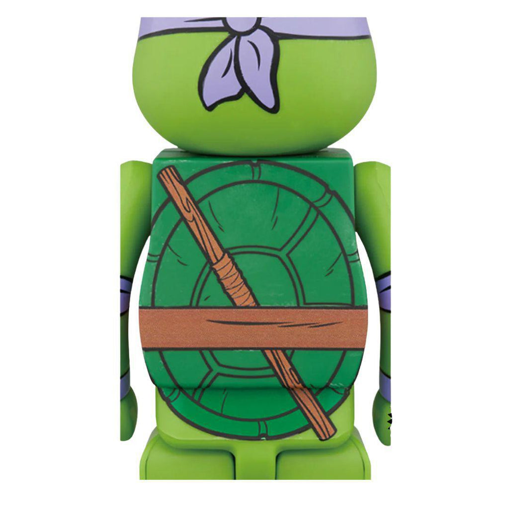 BEARBRICK X TMNT DONATELLO 400% & 100% SET