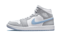 JORDAN 1 MID WOLF GREY ALUMINUM (W)