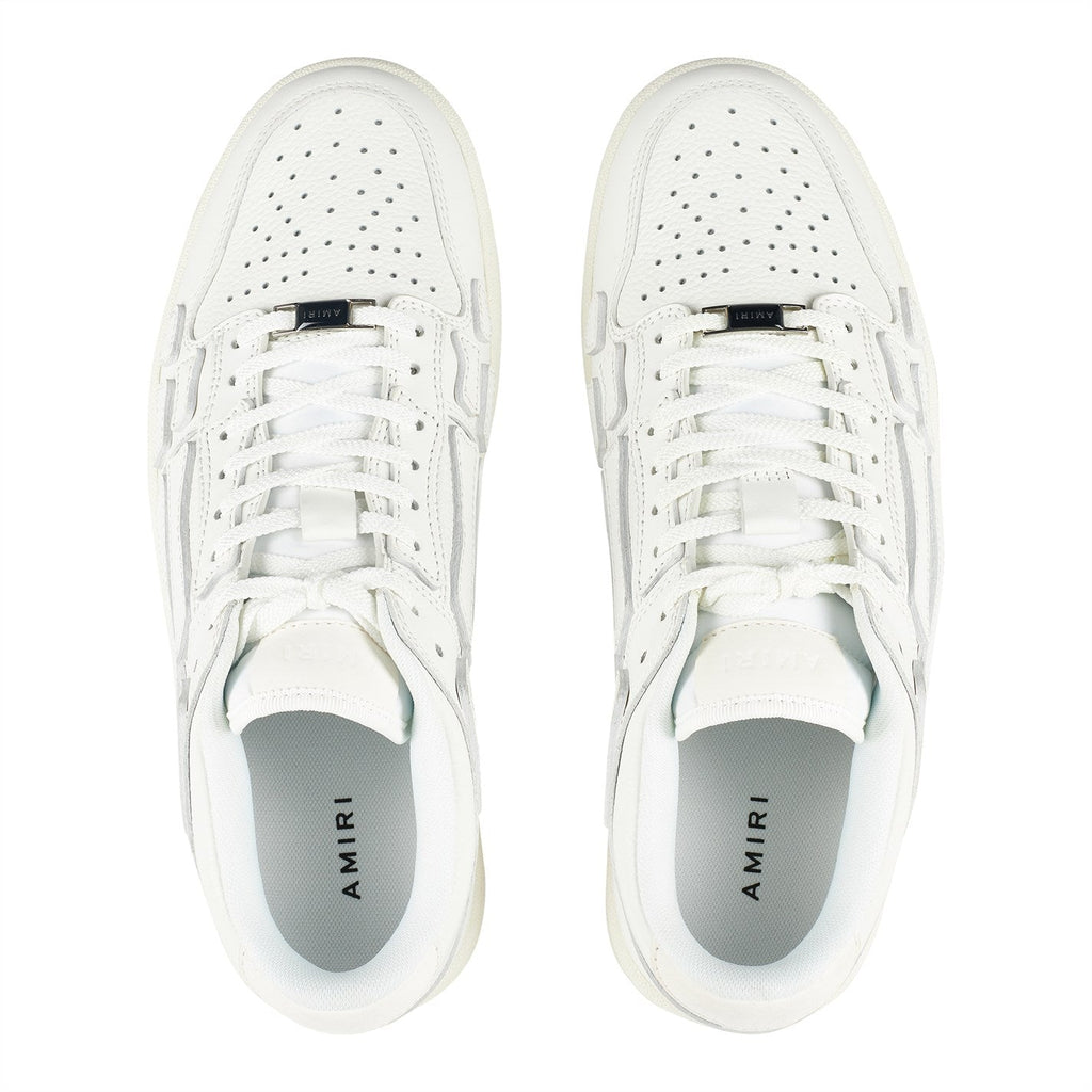 Amiri White Skeleton Low Trainers