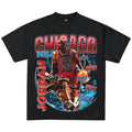 1997 CHICAGO BULLS BIG 3 GRAPHIC T-SHIRT BLACK