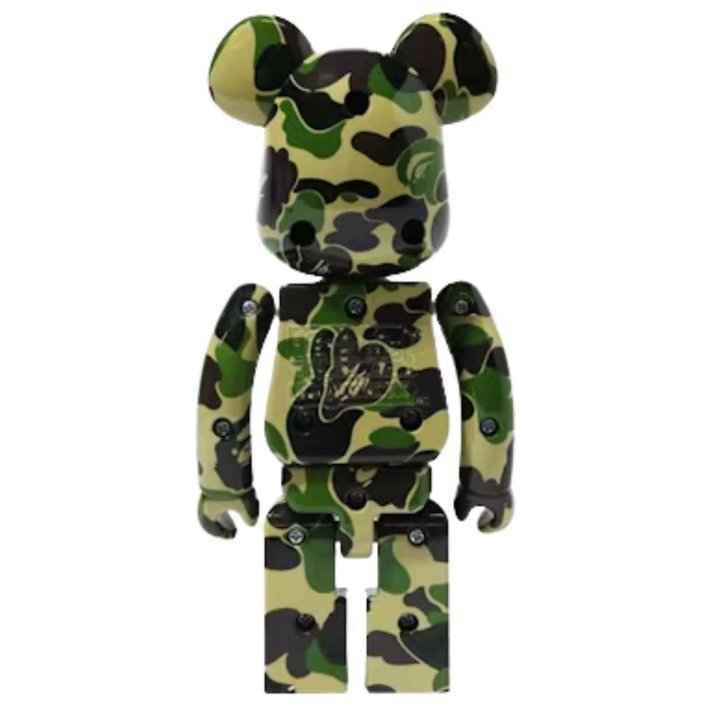 BEARBRICK X BAPE ABC CAMO CHOGOKIN 200% GREEN