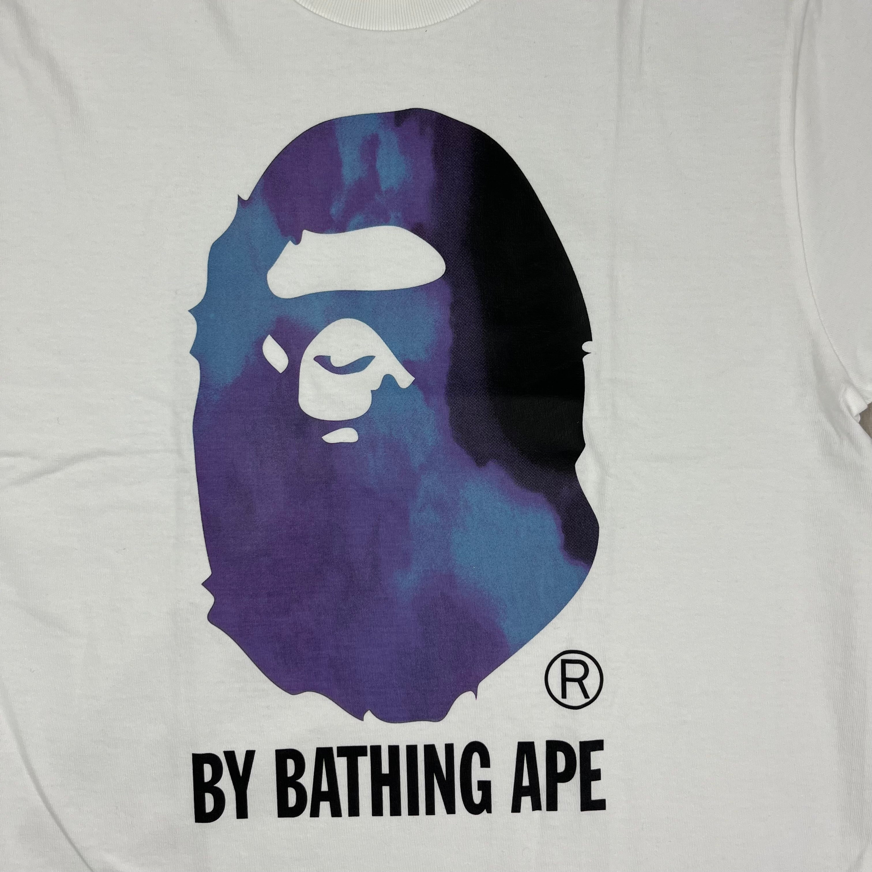 BAPE Tie Dye T-Shirt - White