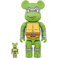 BEARBRICK X TMNT DONATELLO 400% & 100% SET