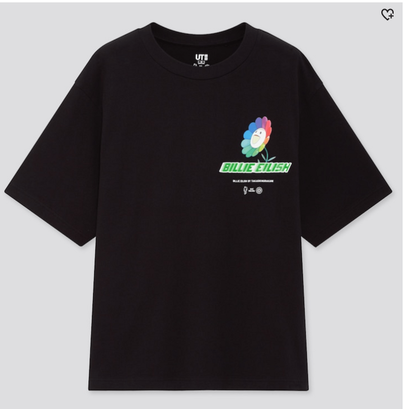 UNIQLO X BILLIE X MURAKAMI FLOWER BLACK