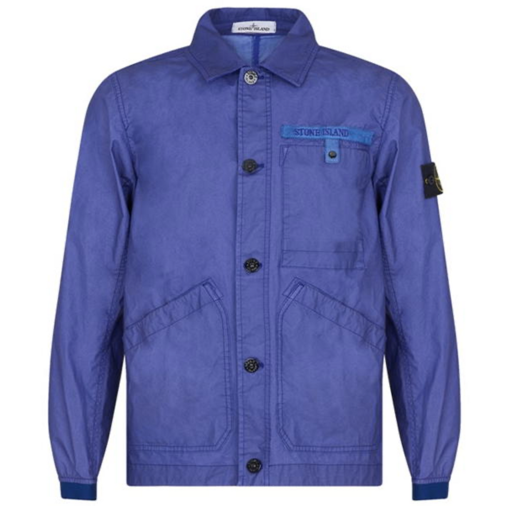 Stone Island Bluette Aggressive Gommato Jacket