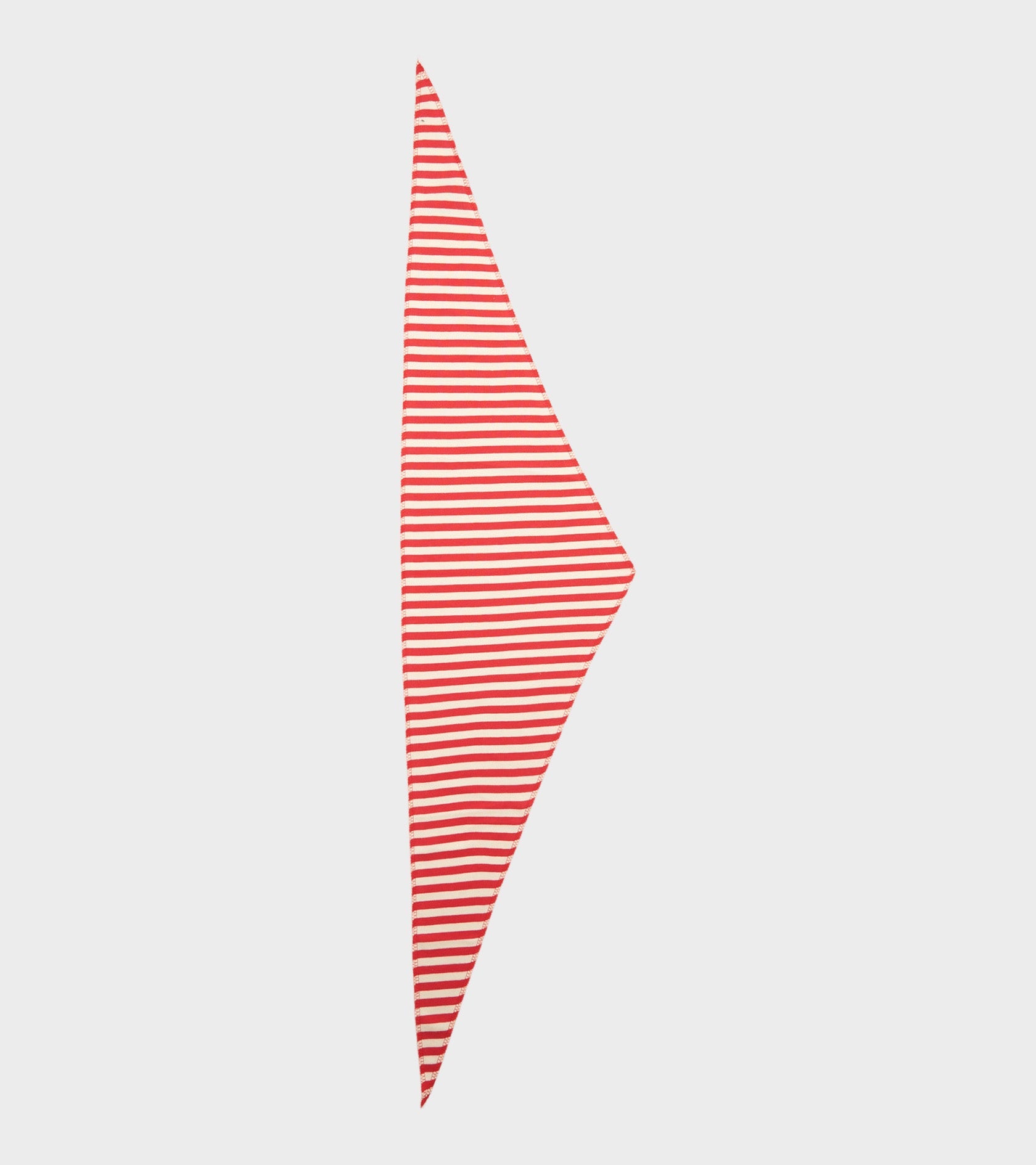 Scarf Triangle Red/Ecru