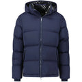 Burberry Navy Technical Nylon Puffer Coat