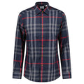 Burberry 'Claverdon' Check Shirt in Navy