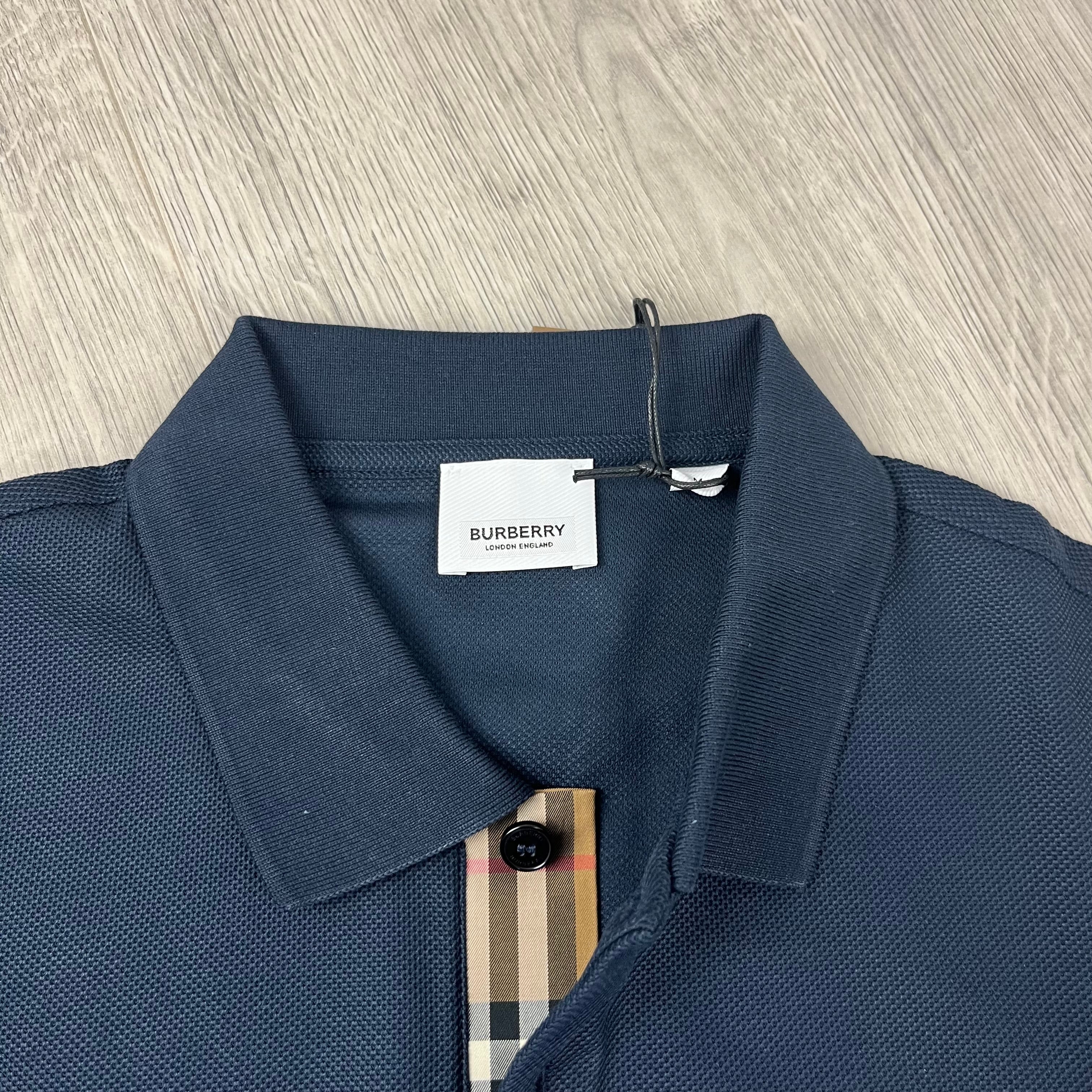Burberry 'Hartford' Polo Shirt - Navy