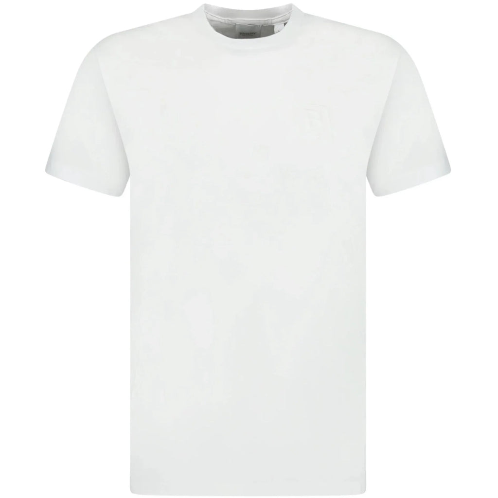 Burberry White Jenson Logo T-Shirt