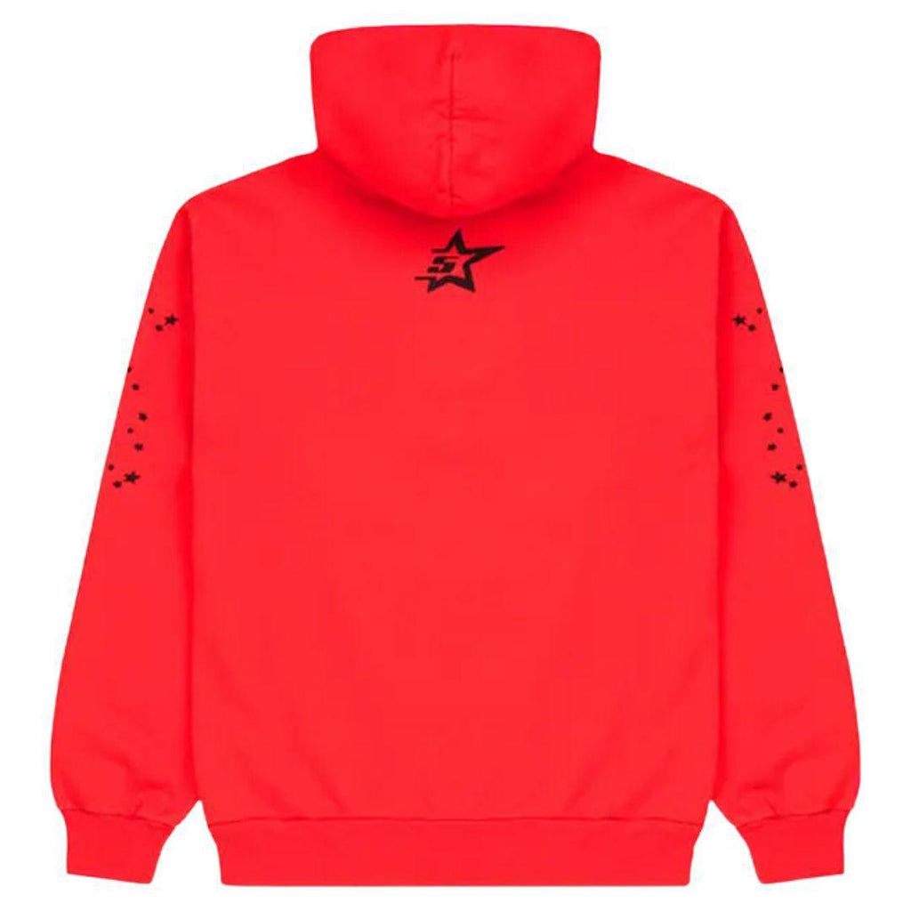 SP5DER P*NK V2 HOODIE RED