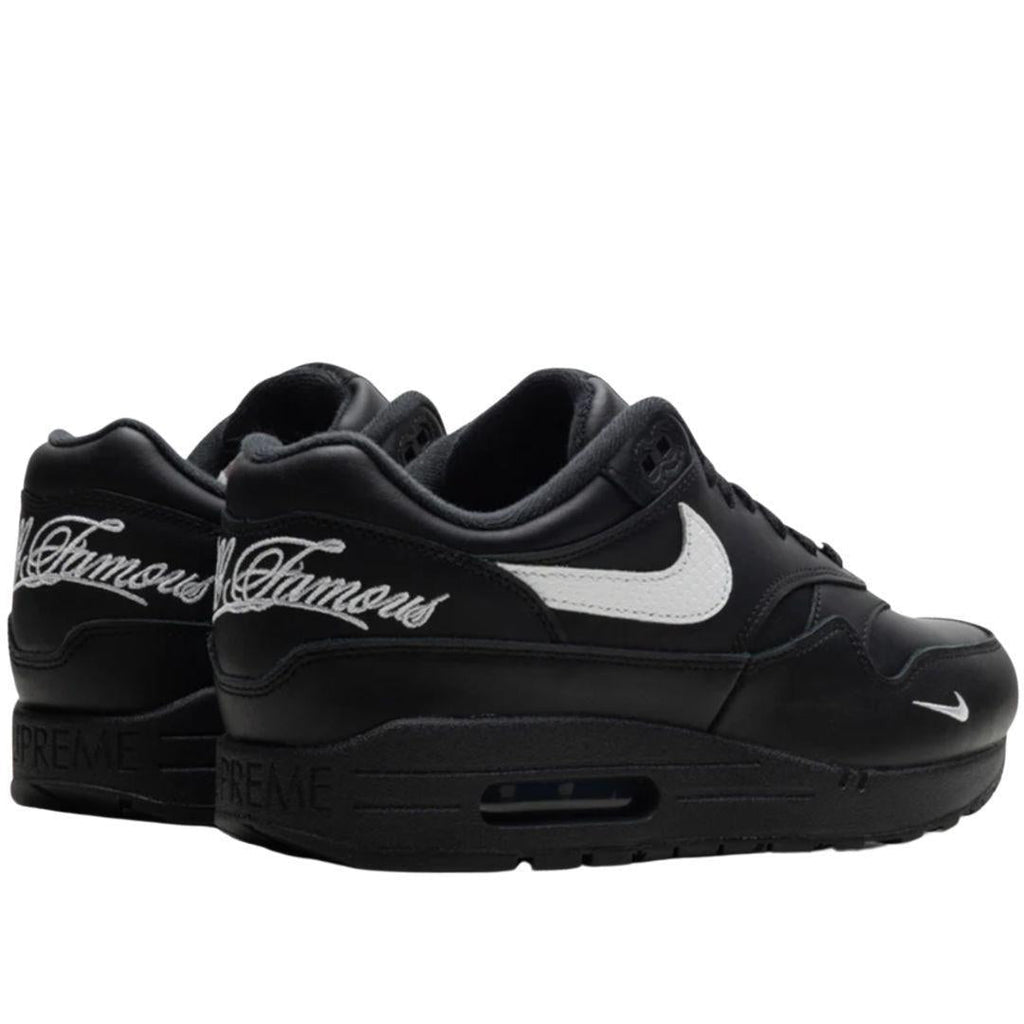 NIKE X SUPREME AIR MAX 1 '87 SP BLACK/WHITE