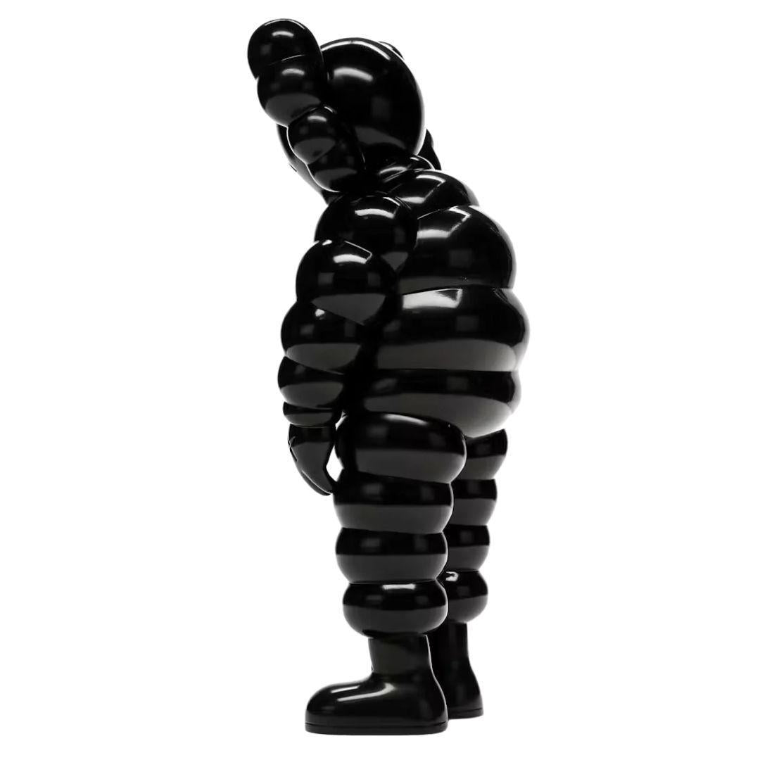KAWS WHAT PARTY VINYL FIGURE BLACK
