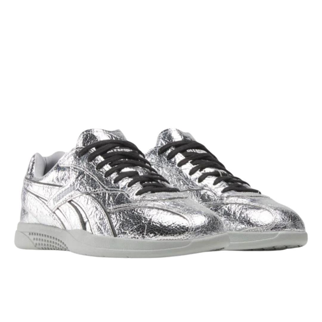 REEBOK X PLEASURES HAMMER STREET SILVER/BLACK