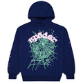 SP5DER OG WEB HOODIE NAVY/PINK