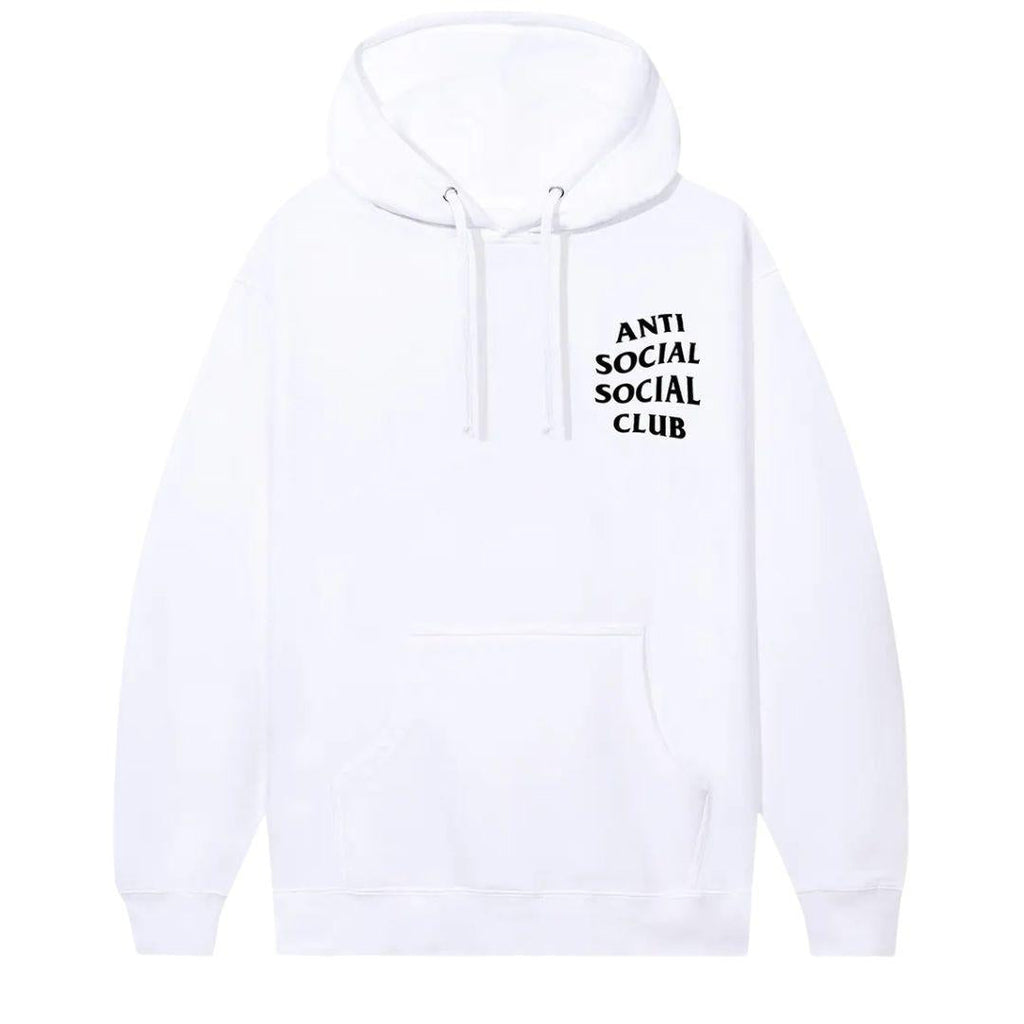 ANTI SOCIAL SOCIAL CLUB LOGO HOODIE WHITE