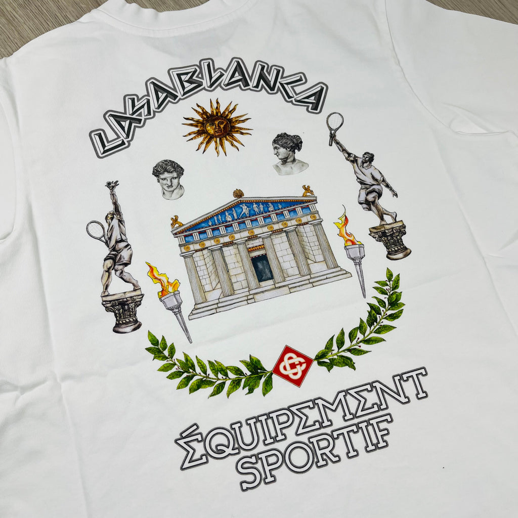 Casablanca Graphic T-Shirt - White