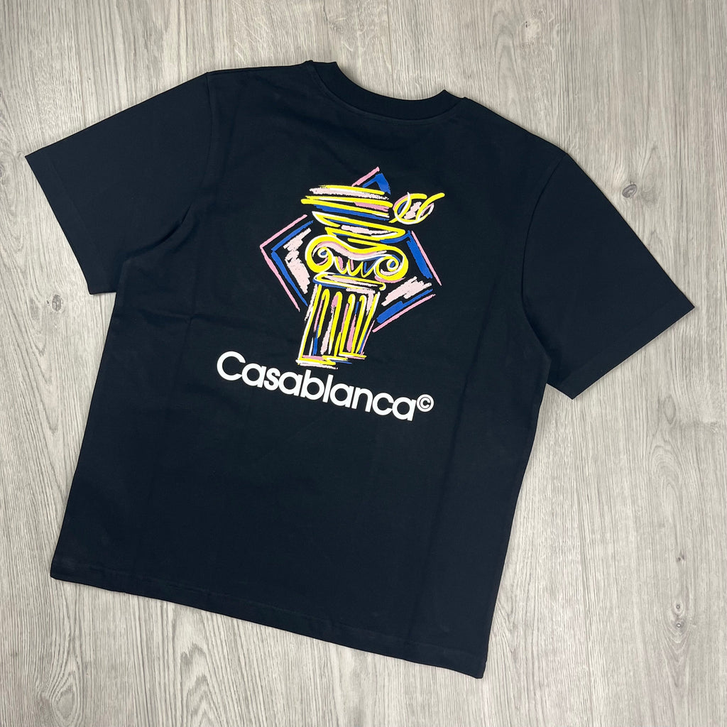 Casablanca Graphic T-Shirt - Black