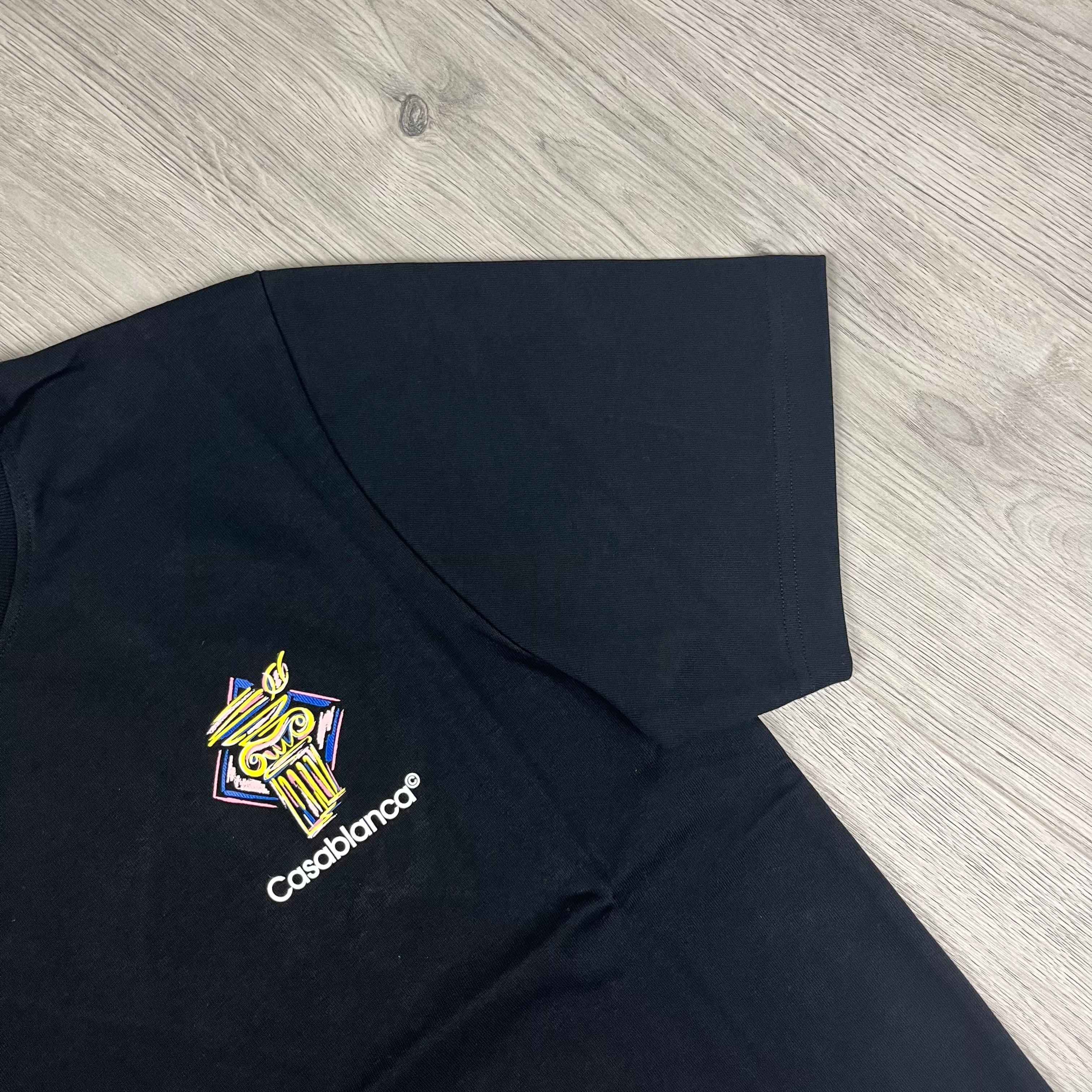 Casablanca Graphic T-Shirt - Black
