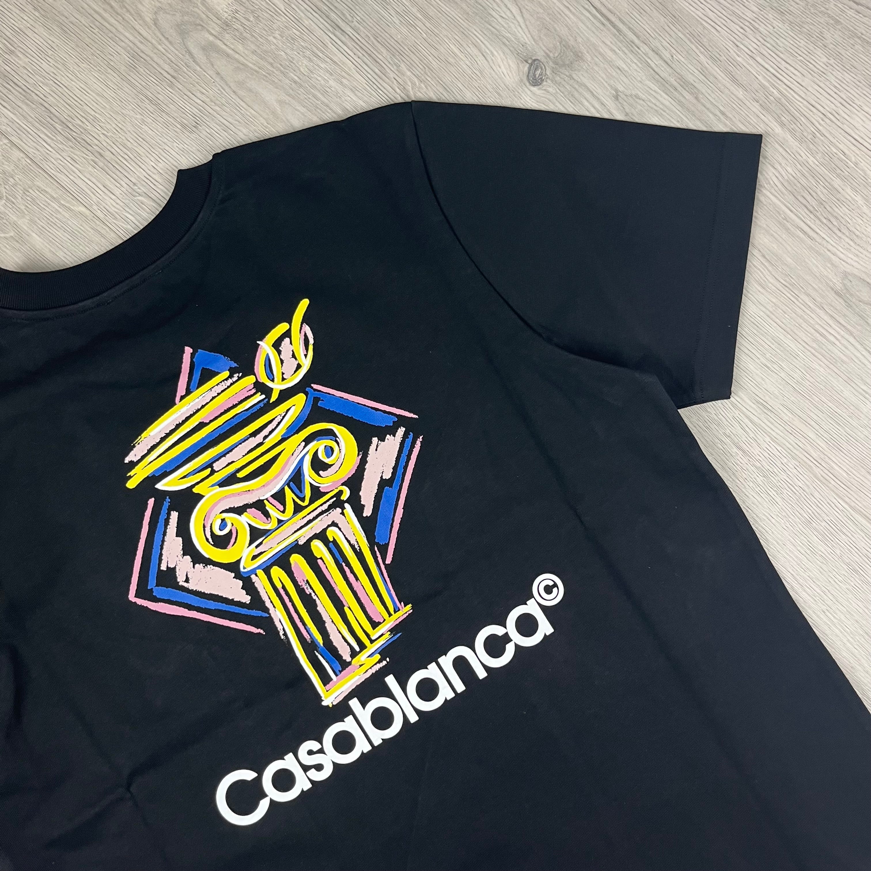 Casablanca Graphic T-Shirt - Black