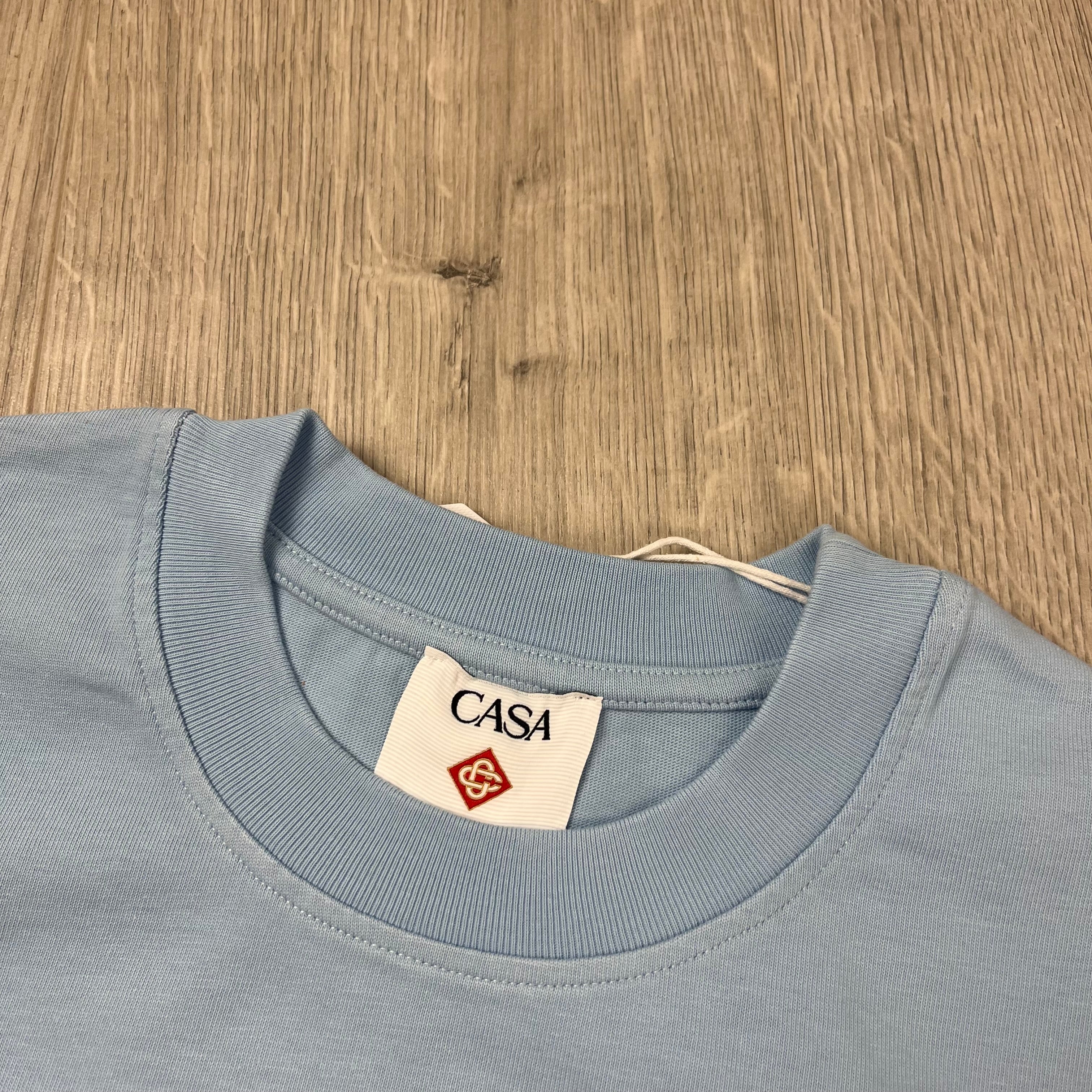 Casablanca 'Tennis Club' T-Shirt - Blue
