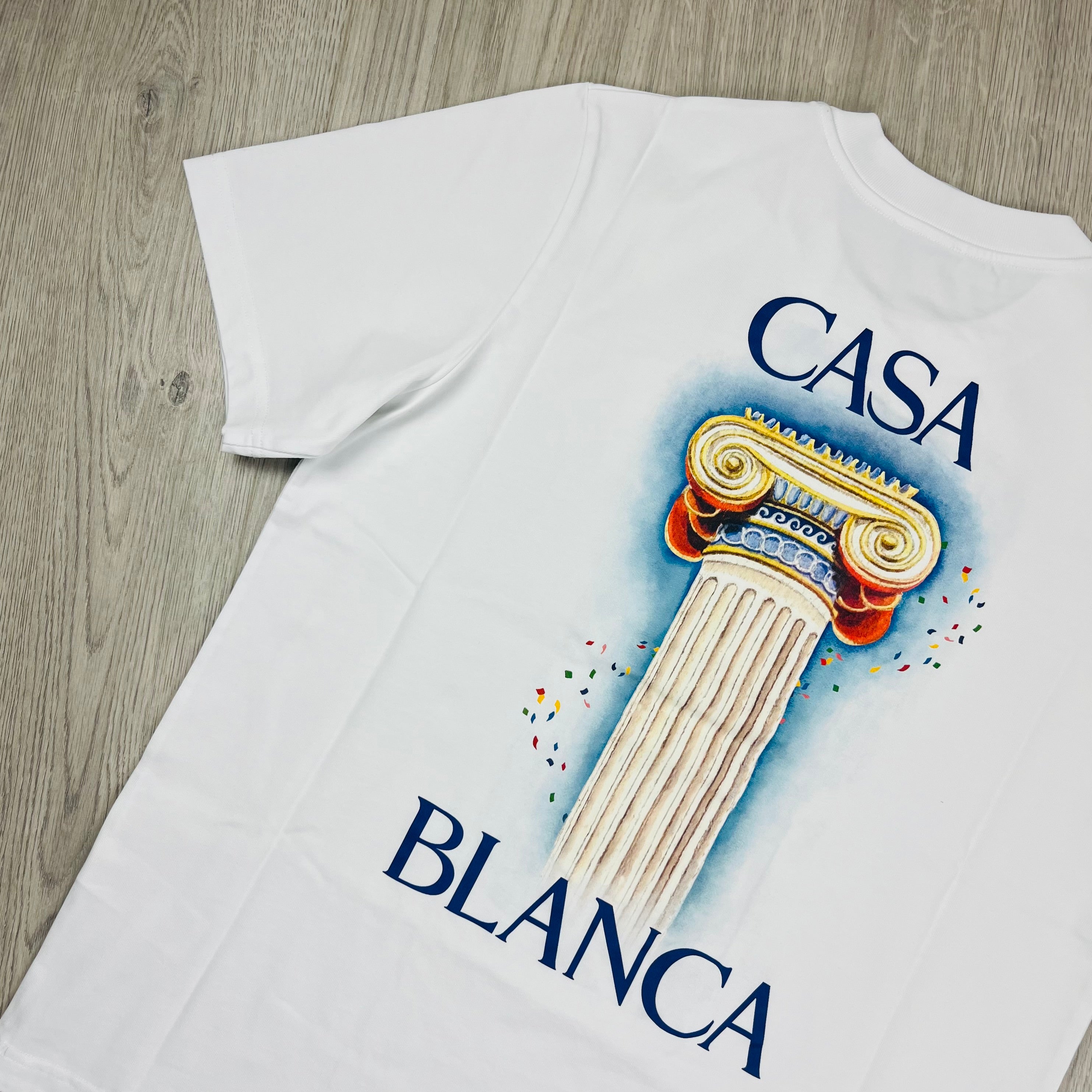 Casablanca Column T-Shirt - White