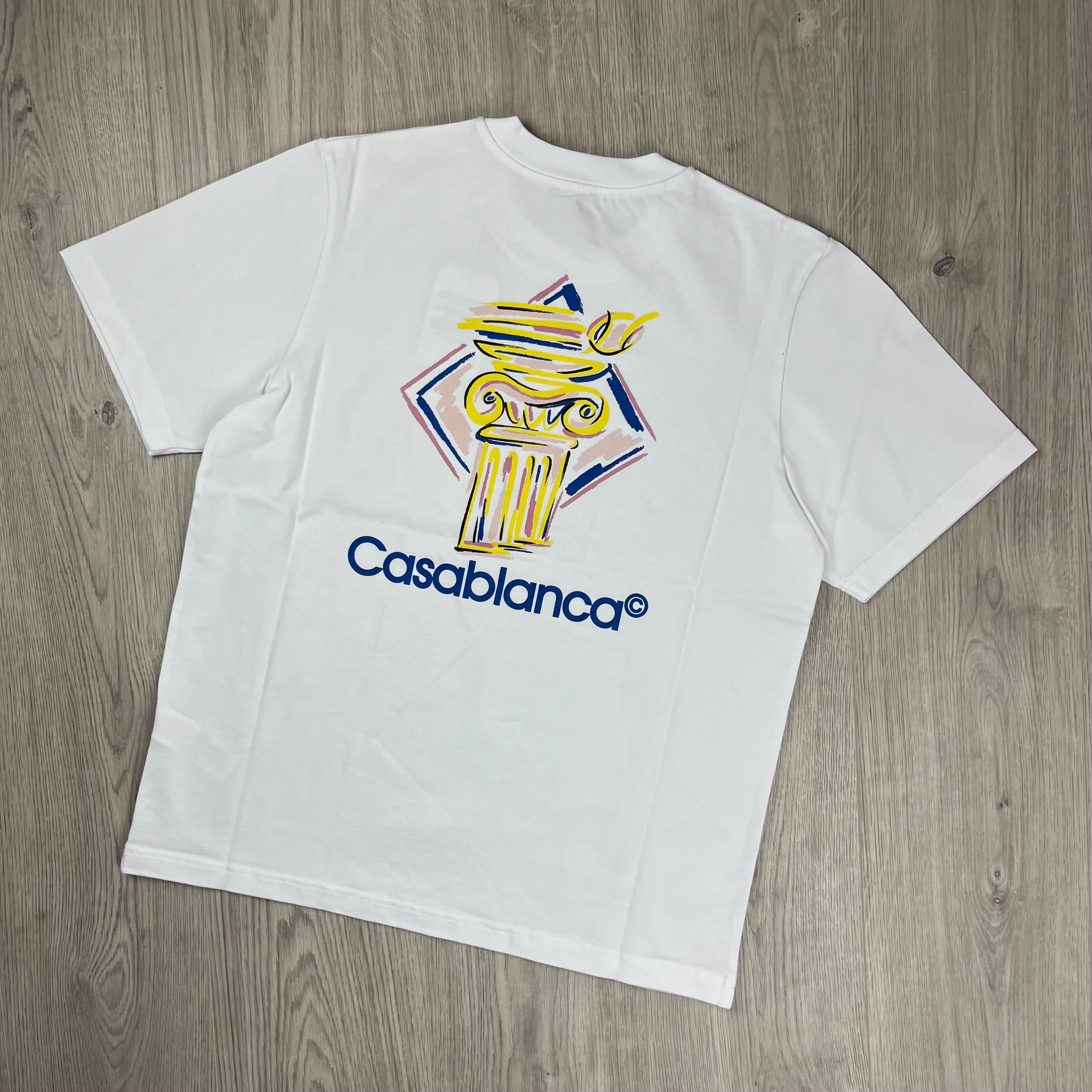 Casablanca Graphic T-Shirt - White