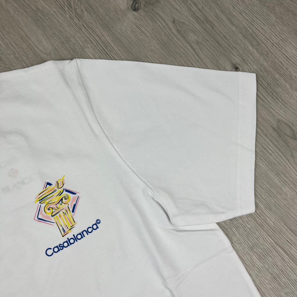 Casablanca Graphic T-Shirt - White