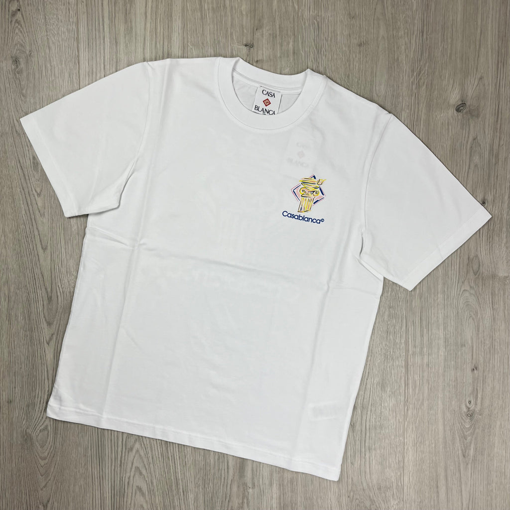 Casablanca Graphic T-Shirt - White