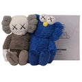 KAWS SEEING/WATCHING PLUSH SET GREY/BLUE