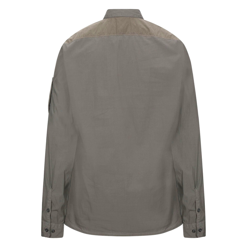 CP Company 50 Fili Mixed Arm Lens Overshirt