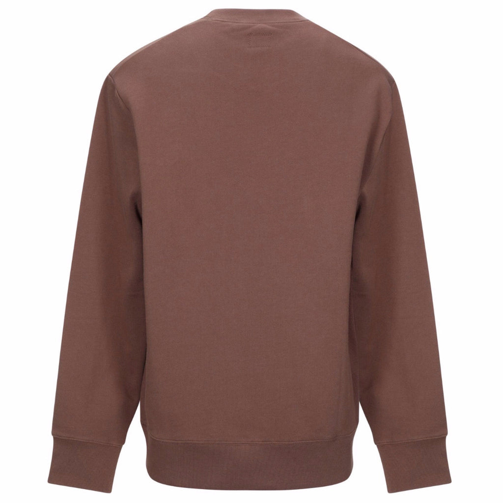 CP Company Brown Embroidered Crewneck