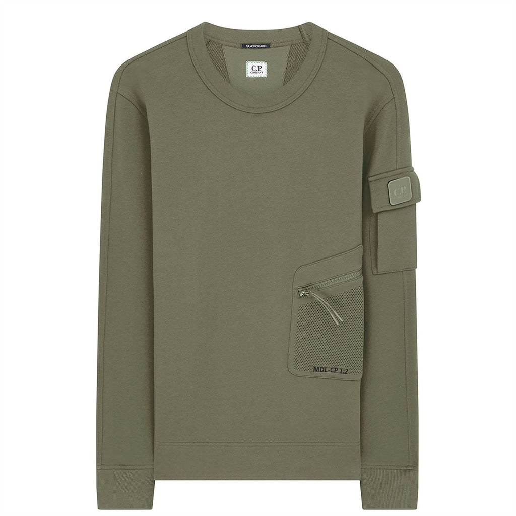CP Company Khaki Metropolis Sweatshirt