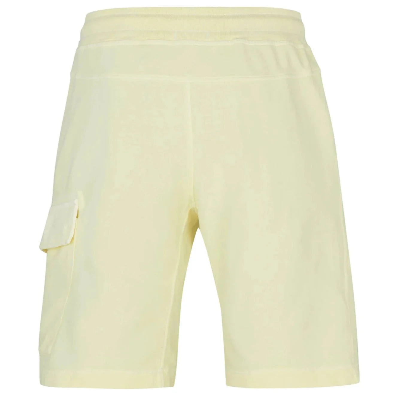 CP Company Pastel Yellow Lens Shorts