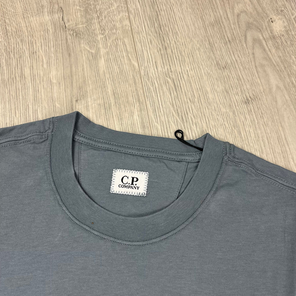 CP Company Stamp T-Shirt - Stormy