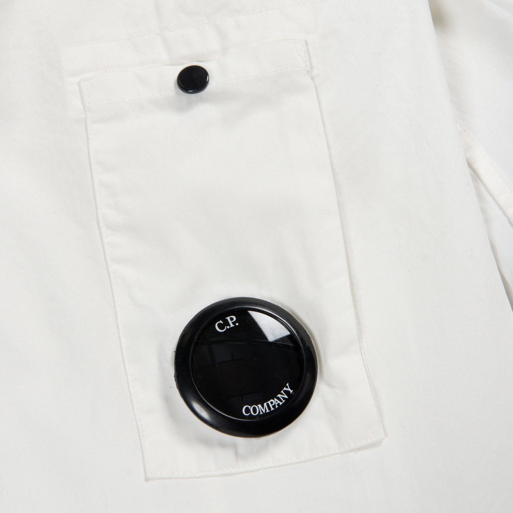 CP Company White Arm Lens Shirt