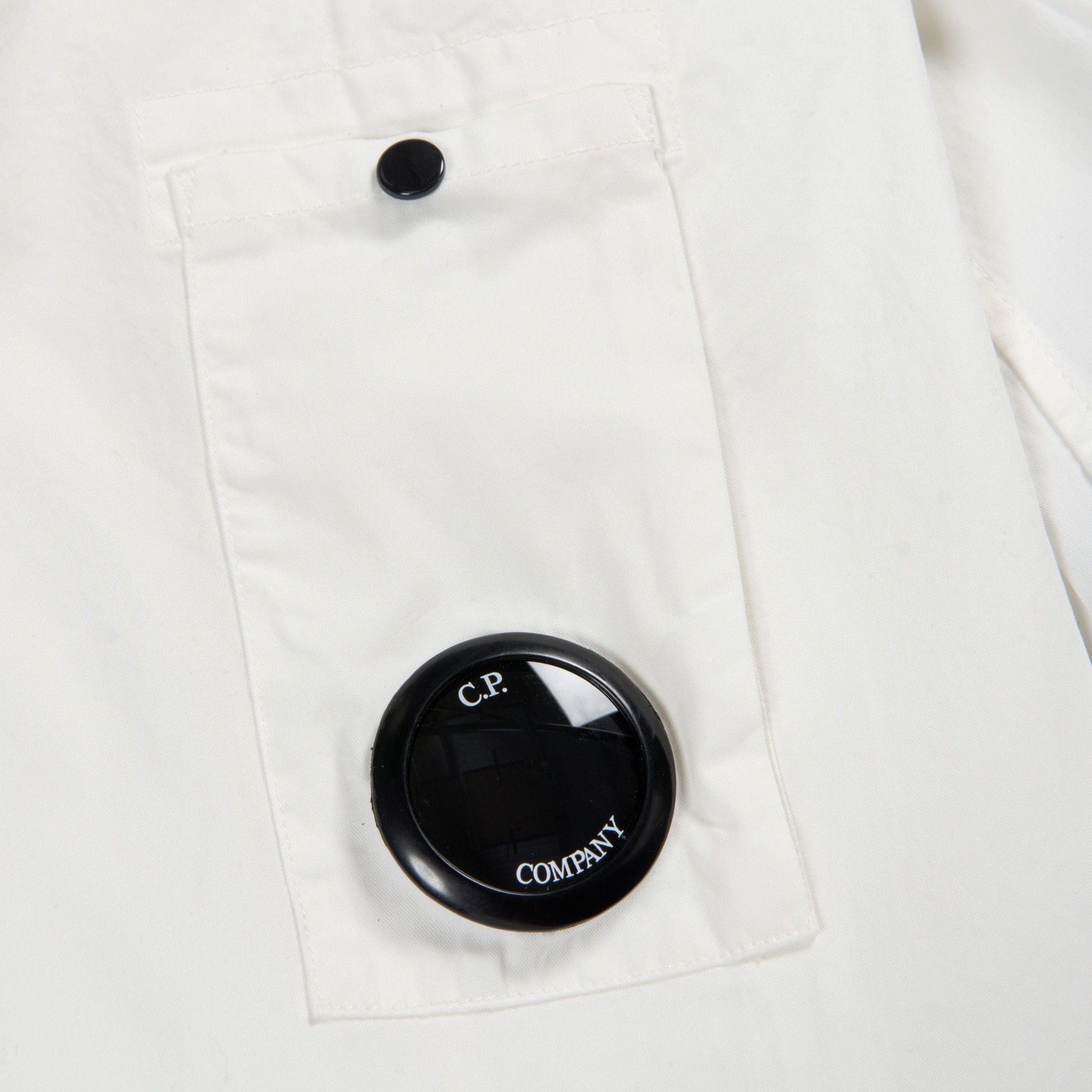 CP Company White Arm Lens Shirt