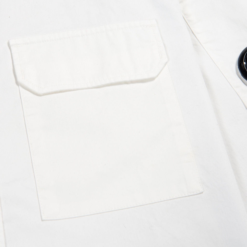 CP Company White Arm Lens Shirt
