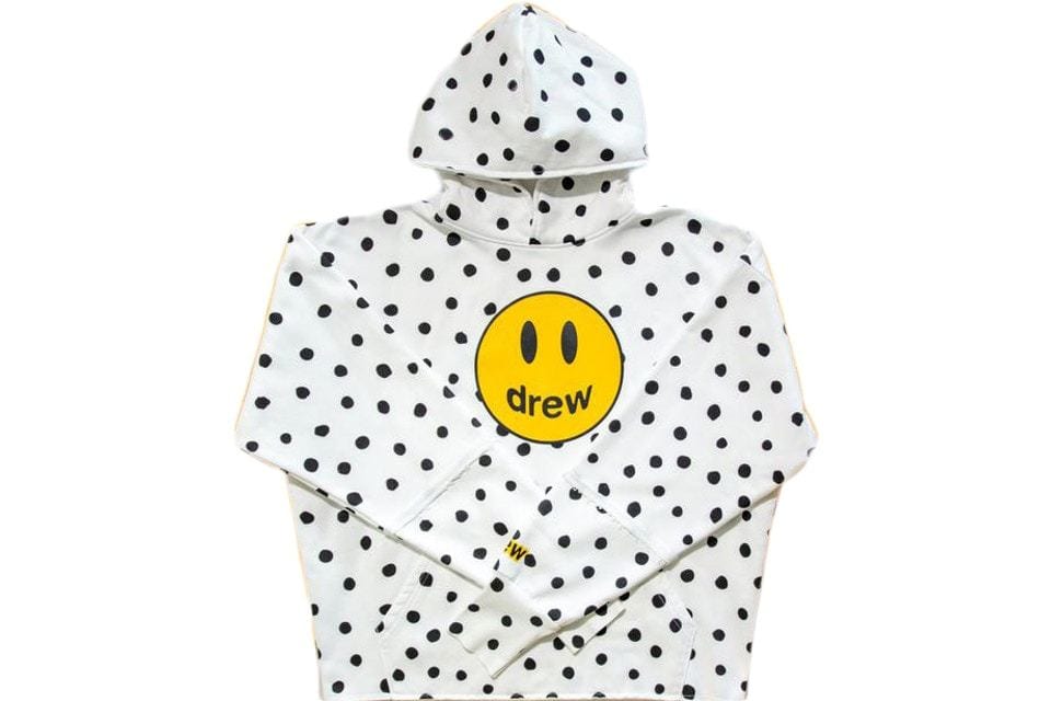 DREW HOUSE MASCOT DECONSTRUCTED HOODIE POLKA DOT