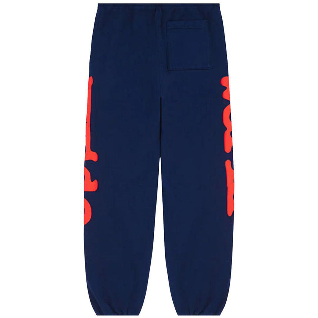 SP5DER BELUGA SWEATPANTS NAVY/RED