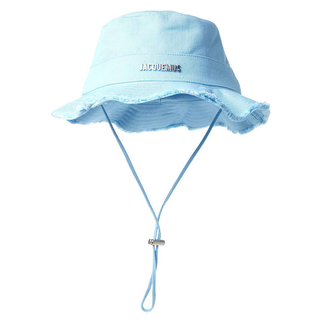 JACQUEMUS LE BOB ARTICHAUT BUCKET HAT SKY BLUE