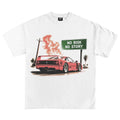 NO RISK NO STORY GRAPHIC T-SHIRT WHITE