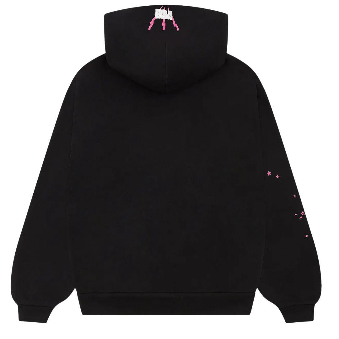 SP5DER ANGEL NUMBER HOODIE BLACK