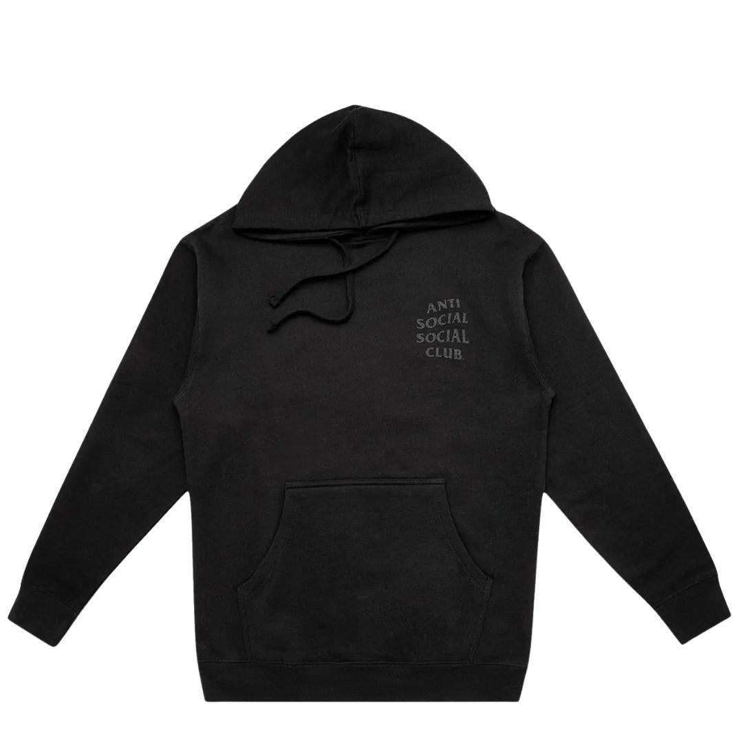 ANTI SOCIAL SOCIAL CLUB DRAMATIC KKOCH HOODIE BLACK