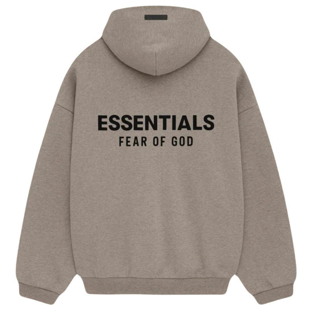 ESSENTIALS FOG HOODIE HEATHER GREY FW24