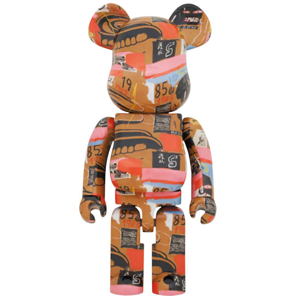 BEARBRICK ANDY WARHOL X BASQUIAT #2 1000%