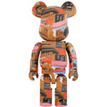 BEARBRICK ANDY WARHOL X BASQUIAT #2 1000%